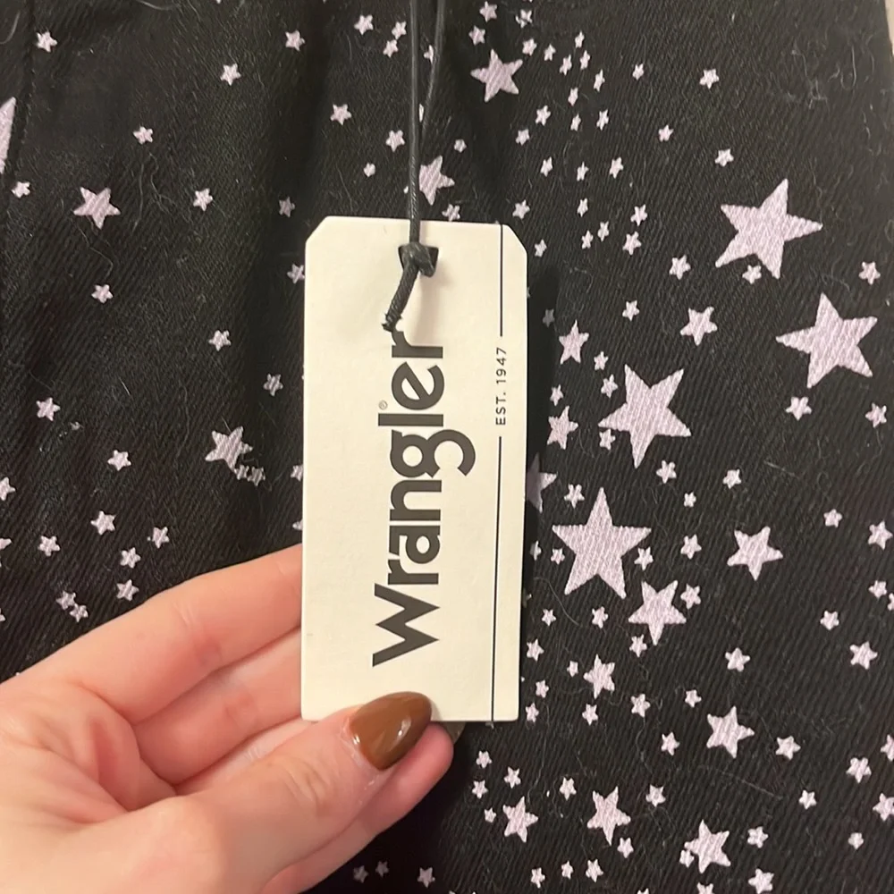 Free People X Wrangler High Rise Flare Jeans - Picture 3 of 6